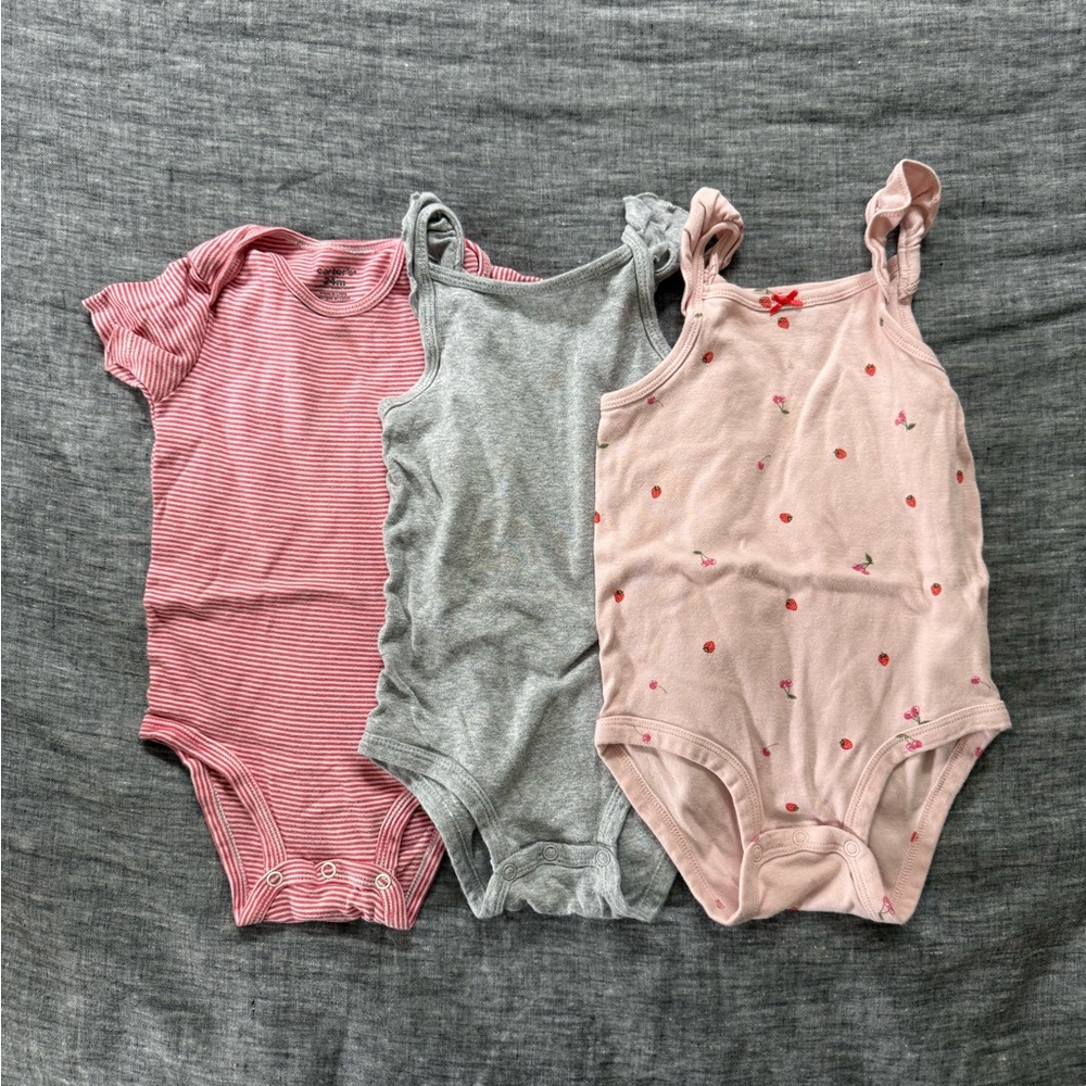 Carter’s bodysuit bundle, 24m